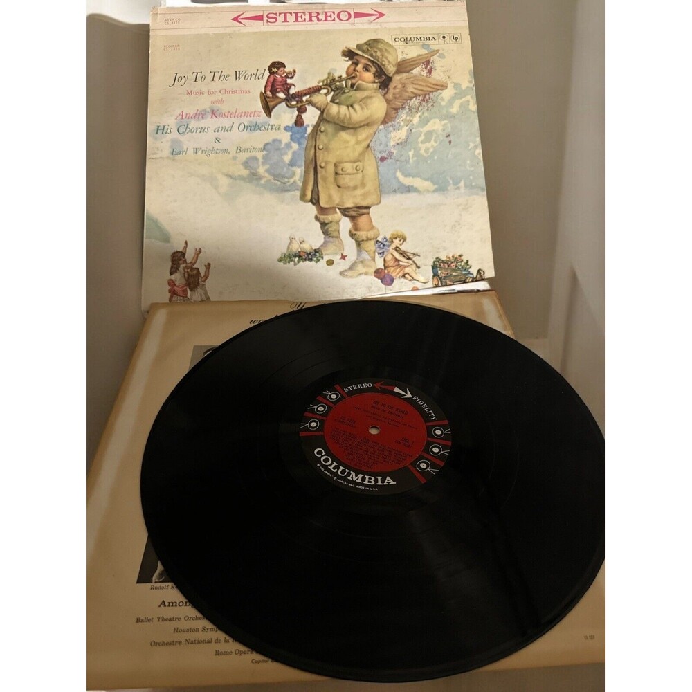 Vintage Columbia Limited Edition Joy To The World Music For Christmas LE 10083